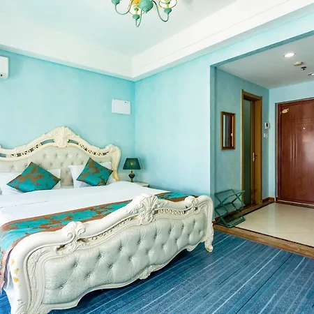 Dalian Hong XI Yuan Apartment Wanda Plaza Exterior photo