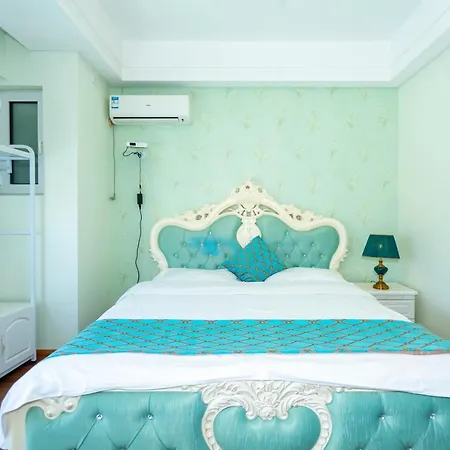 Dalian Hong XI Yuan Apartment Wanda Plaza Exterior photo