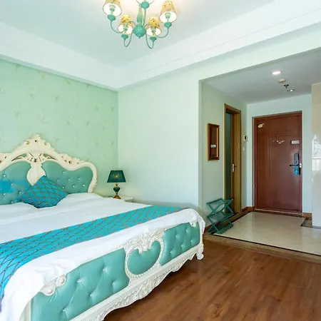 Dalian Hong XI Yuan Apartment Wanda Plaza Exterior photo