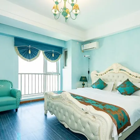 Dalian Hong XI Yuan Apartment Wanda Plaza Exterior photo