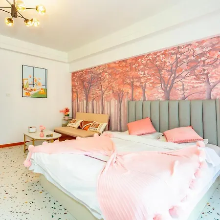 Dalian Hong XI Yuan Apartment Wanda Plaza Exterior photo