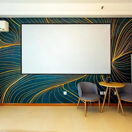 Dalian Hong XI Yuan Apartment Wanda Plaza Exterior photo