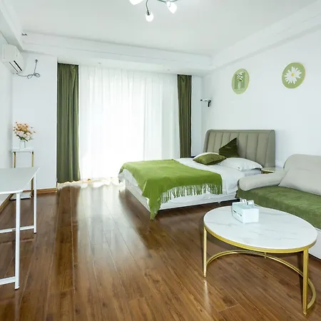 Dalian Hong XI Yuan Apartment Wanda Plaza Exterior photo